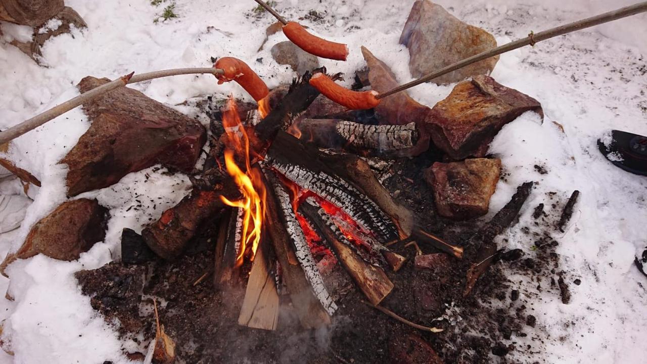 Chatki Niwki U Zboja Kroscienko nad Dunajcem ภายนอก รูปภาพ