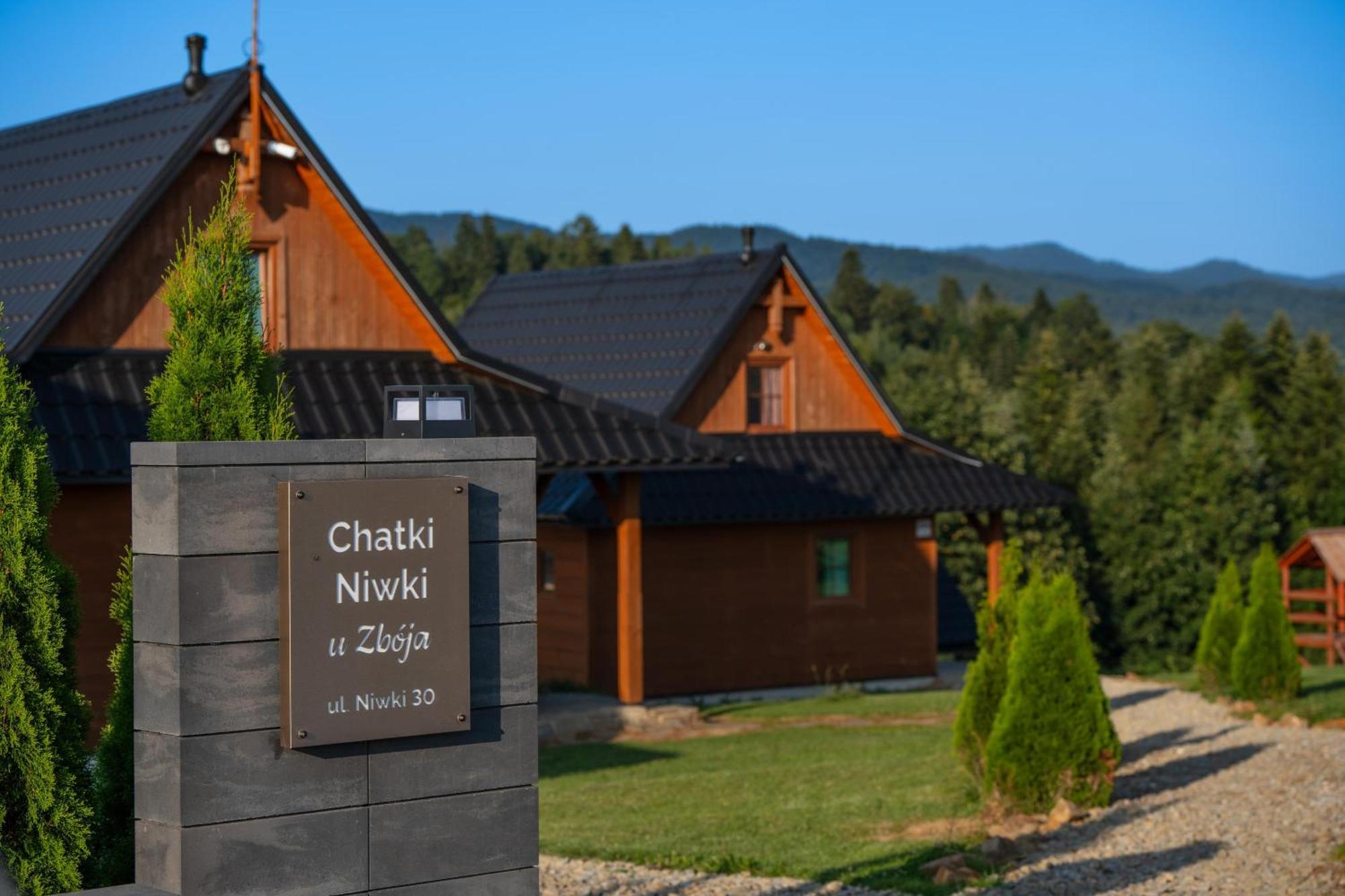 Chatki Niwki U Zboja Kroscienko nad Dunajcem ภายนอก รูปภาพ