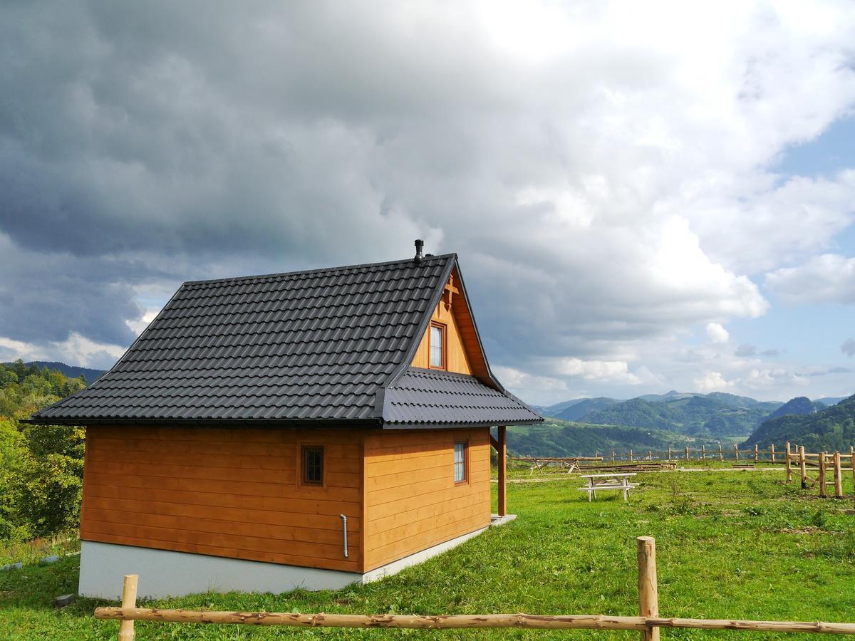 Chatki Niwki U Zboja Kroscienko nad Dunajcem ภายนอก รูปภาพ